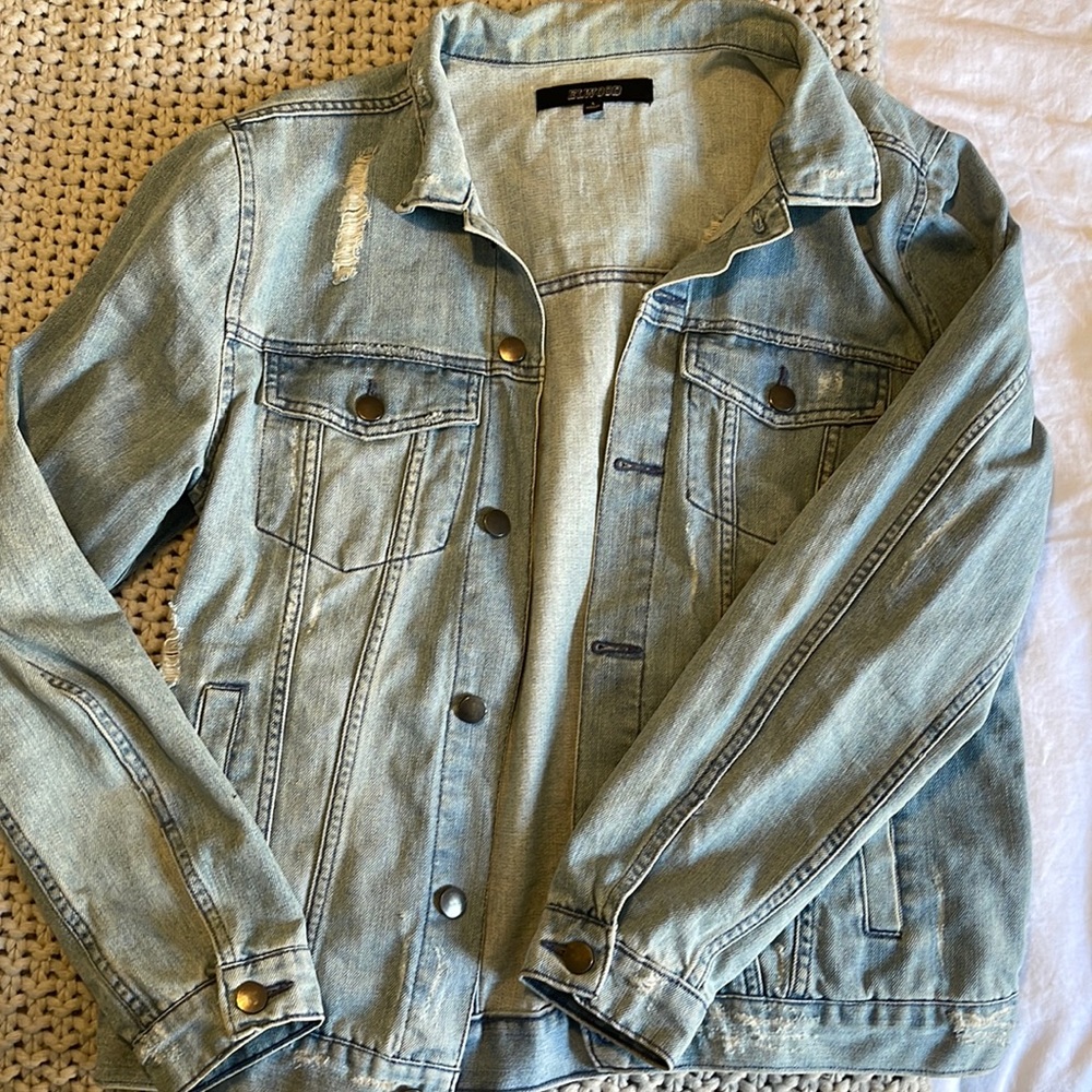 ELWOOD Jean jacket - men L - great condition!